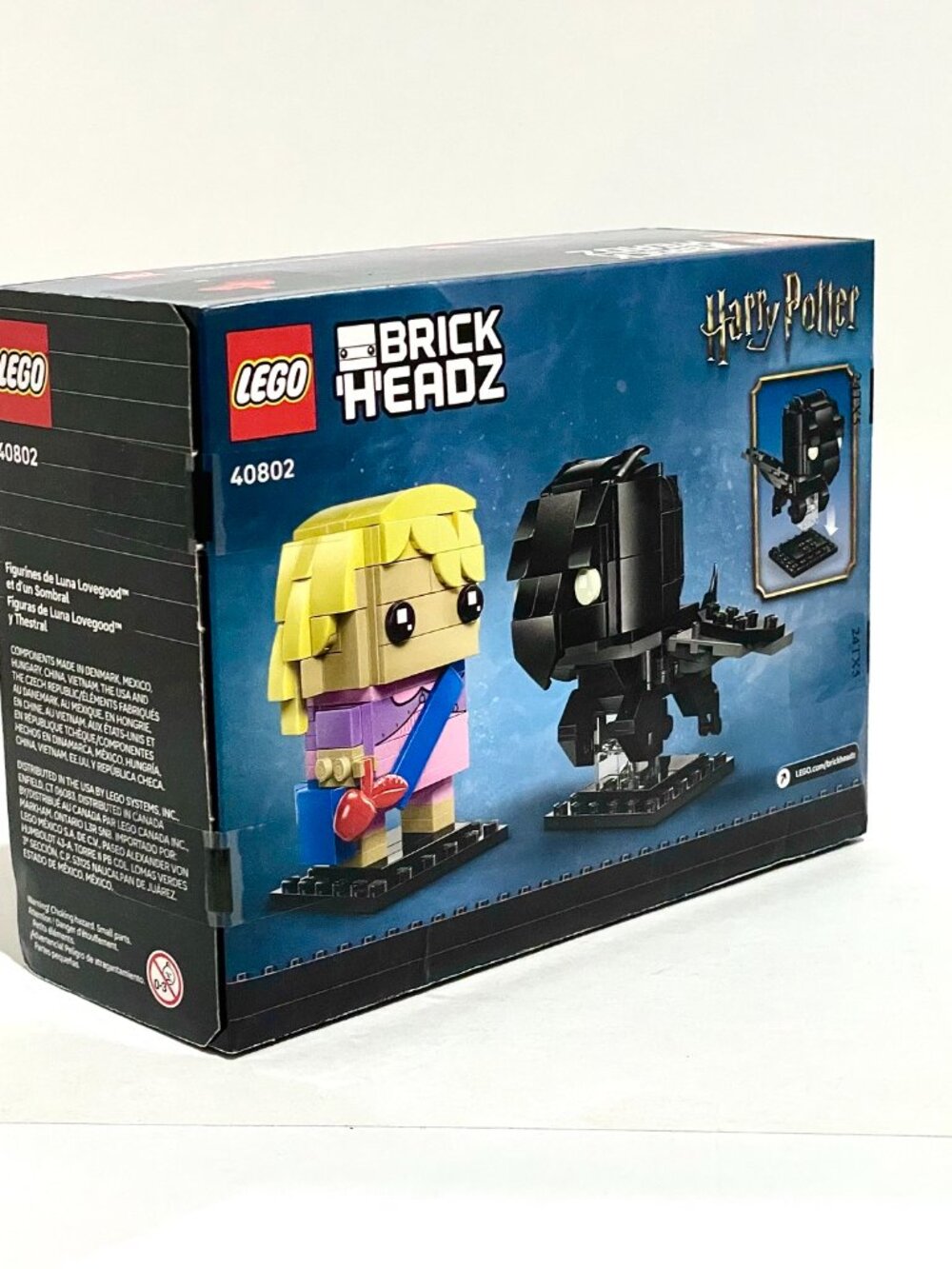LEGO 40802 Brickheadz Harry Potter Thestral & Luna Lovegood NIB in Hand - Picture 11 of 12